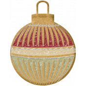 Holiday Cookies- Ball Ornament 03