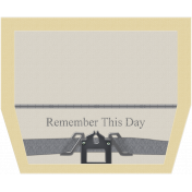 Times To Remember- Mini Kit- Typewriter Tag