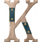 Organized Mess- Alphabet Kit- Uppercase K