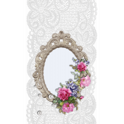 Lacy cluster frame