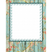 French Floral Frame