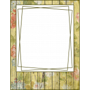 French Floral Frame 2