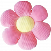 Pink Corduroy Cushion Flower