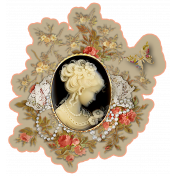 Embellished Cameo Element (a)