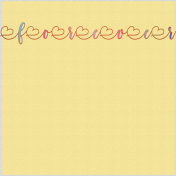 'Forever' Word Art Paper/Background 1