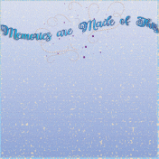 'Memories are Made of This' Word Art Paper/Background