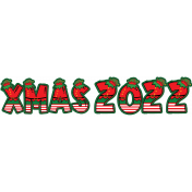 Xmas 2023 Wordart