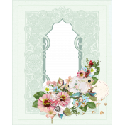 Vintage Floral Frame