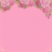 Pink Roses Header Background