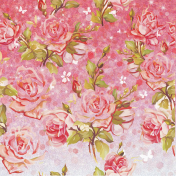 Peachykin Roses Background