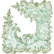 Lacy Scroll Frame/Background