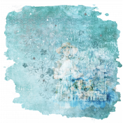 Blue Stamped Background