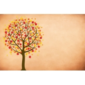 Autumn Tree Card 1