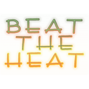 Beat the Heat- Word Art