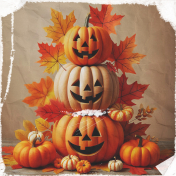 BingAIstacked pumpkins