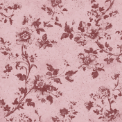 2025 February Blog Train Watercolor Flowers Pink
