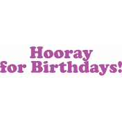 Birthday Wishes- Word Art 10