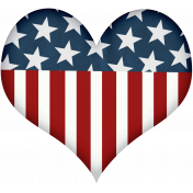 Celebrate America Heart #1
