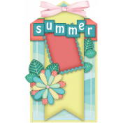 Turquoise Summer Tag #1