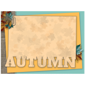 A Fall to Remember Journal Card #2