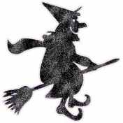 Witch's Brew Glitter Sticker #2
