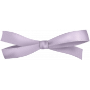 I Love Purple Bow #1