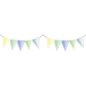 Welcome Little One Boy Banner