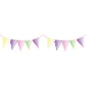 Welcome Little One Girl Banner