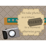 Enjoy Each Moment Journal/Pocket/Filler Card #2