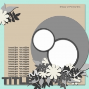 Layered Page Template- Delightful Circles #3