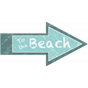 Just Beachy- word art 1