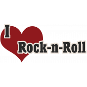 Rock On- word art 1