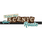 Hit the Road- word art 2