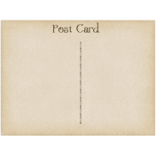 Hit the Road- post card
