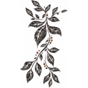 Spooktacular- leaf branch 2