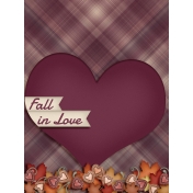 Fall in Love- pocket card 4, 3x4