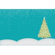 Christmas Magic- journal card 2, 4x6