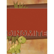 Dino-Mite, Journal Card 6, size 3x4