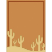 Santa Fe- Card 3, size 3x4