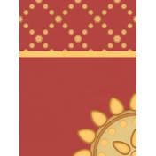Santa Fe- Card 6, size 3x4