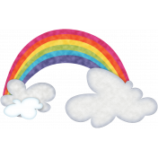 Raindrops and Rainbows- rainbow