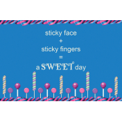 Sugar Sugar- 6x4 pocket card 1-3