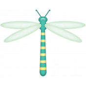 Turquoise Summer- dragonfly