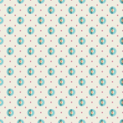 Turquoise Summer- pattern paper 4