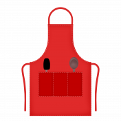 Apron-Red