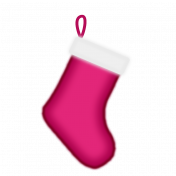 Christmas stocking red