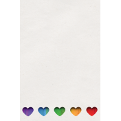 Heart Cutout Journal Card 1A