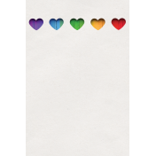 Heart Cutout Journal Card 2A