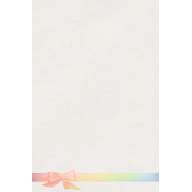 Rainbow Ribbon Journal Card 2