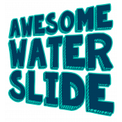 GSM Water Park- Awesome Word Art